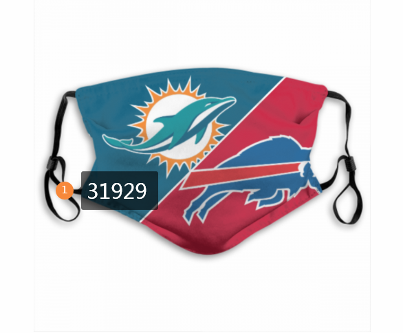 NFL Buffalo Bills 222020 Dust mask with filter
